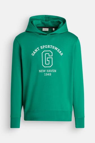GANT Hoodie grün