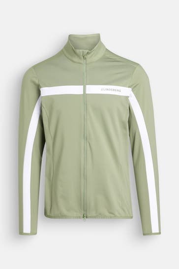 J.LINDEBERG SPORTSWEAR Fleecejacke grün