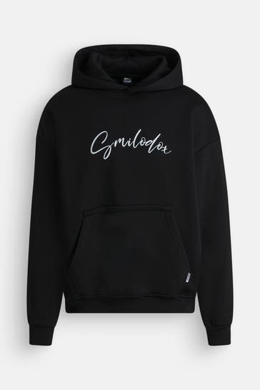 SMILODOX Hoodie schwarz