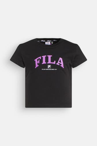 FILA T-Shirt schwarz