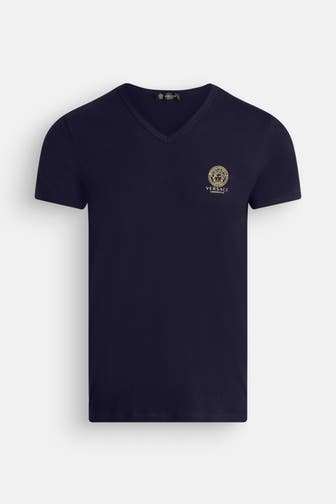 VERSACE T-Shirt dunkelblau