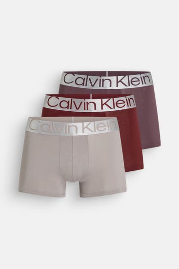 CK UNDERWEAR - 3er-Pack Boxer Trunks mehrfarbig