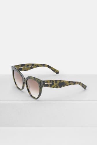 FERRAGAMO Sonnenbrille gemustert