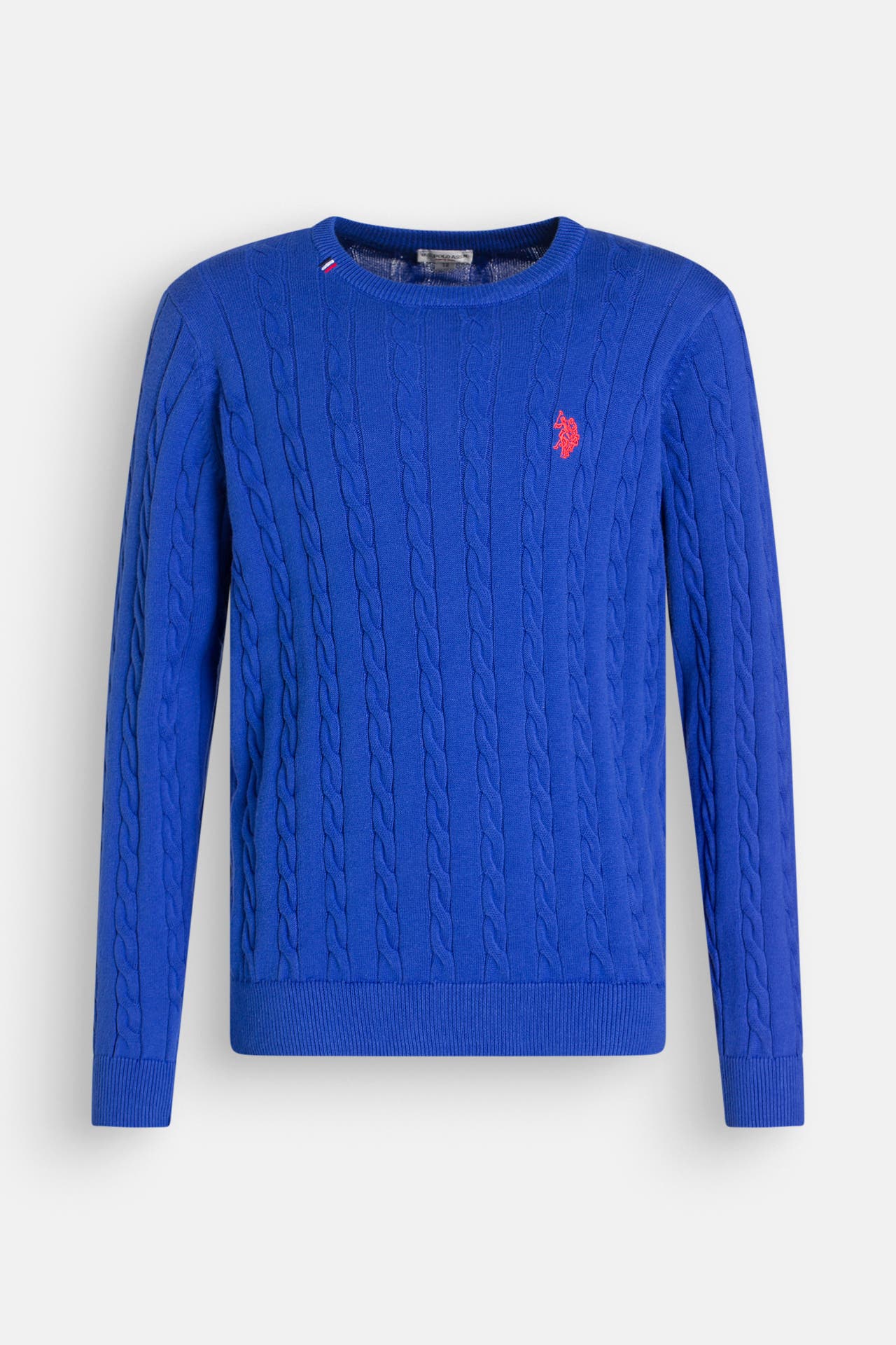 U.S. POLO ASSN. Strickpullover 'Milk' blau, Bild 1