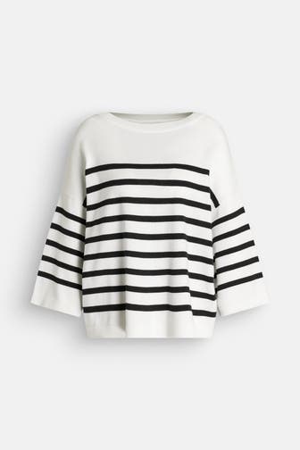 BARBOUR Strickshirt gestreift