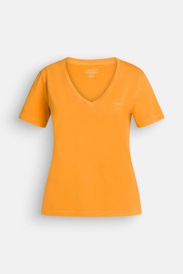 GANT T-Shirt sonnengelb