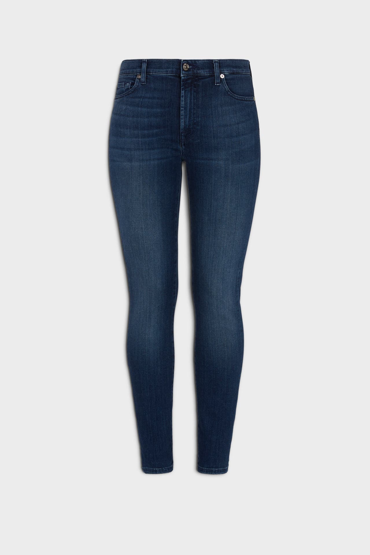 7 FOR ALL MANKIND Jeans dunkelblau skinny, Bild 1