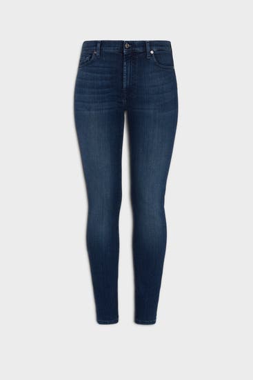 7 FOR ALL MANKIND - Jeans dunkelblau skinny