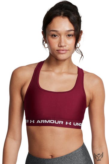 UNDER ARMOUR Sport-Bustier dunkelrot