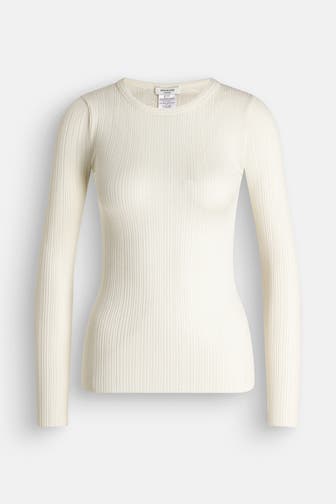 ROSEMUNDE Seidenmix-Longsleeve 'Elise' ecru