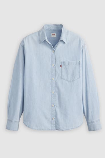 LEVI'S® - Jeansbluse hellblau