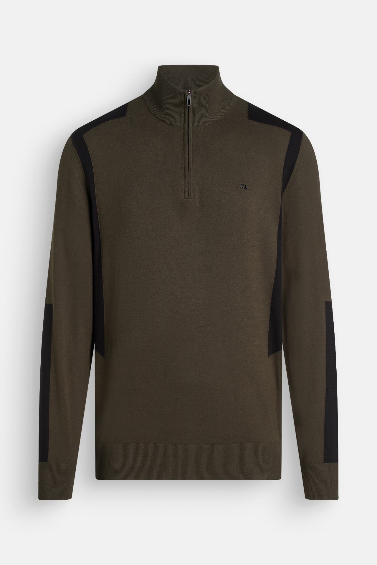 J.LINDEBERG SPORTSWEAR Strick-Troyer 'Kendrick' oliv, Bild 1