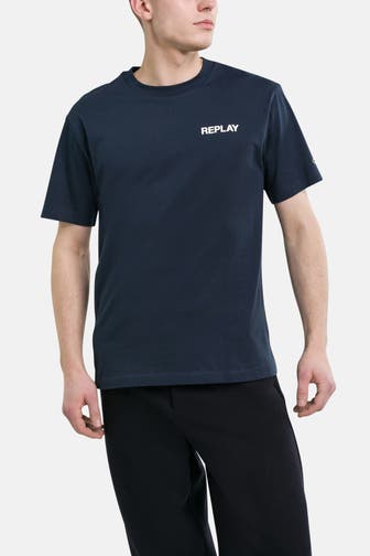 REPLAY T-Shirt nachtblau