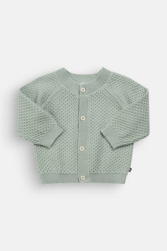 PETIT BATEAU Strickjacke mintgrün