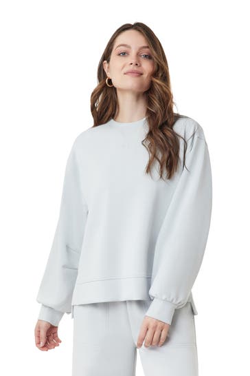 SCOTCH & SODA Sweatshirt hellgrau