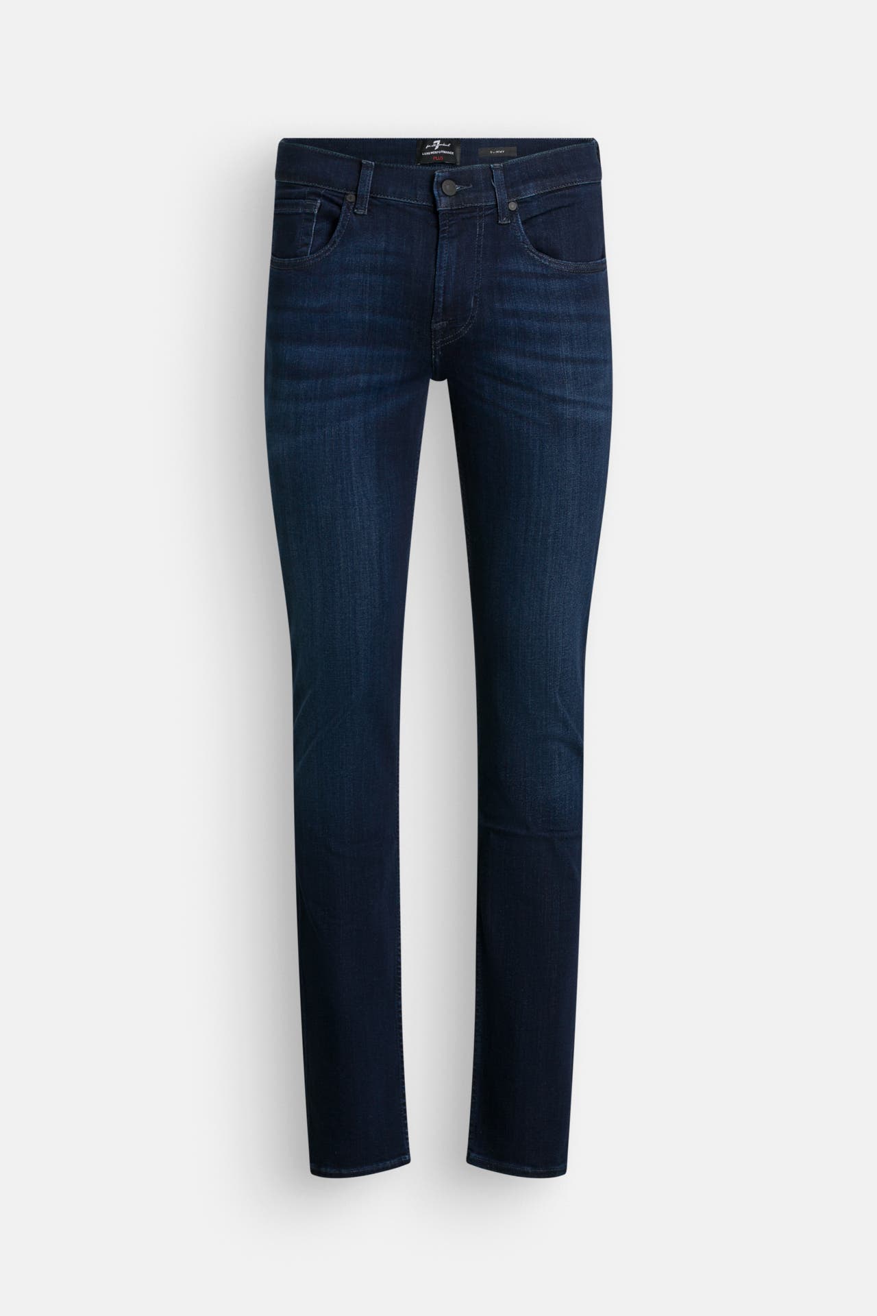 7 FOR ALL MANKIND Jeans dunkelblau slim straight, Bild 1