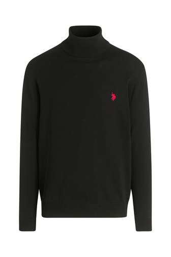 U.S. POLO ASSN. Strickpullover schwarz