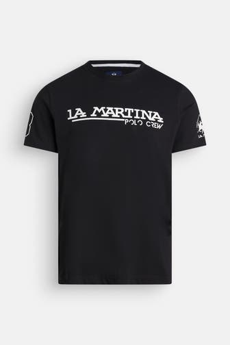 LA MARTINA T-Shirt schwarz