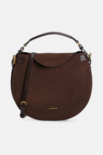 LA MARTINA Handtasche 'Luna' dunkelbraun