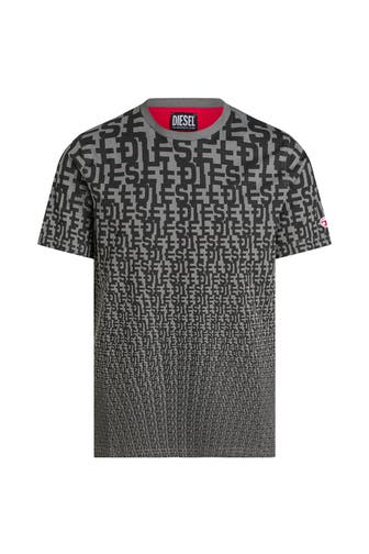 DIESEL T-Shirt 'T-Just-Mon' gemustert