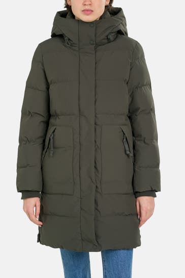 MARC O'POLO DENIM Parka schwarzgrün