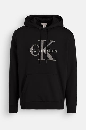 CK JEANS Hoodie schwarz