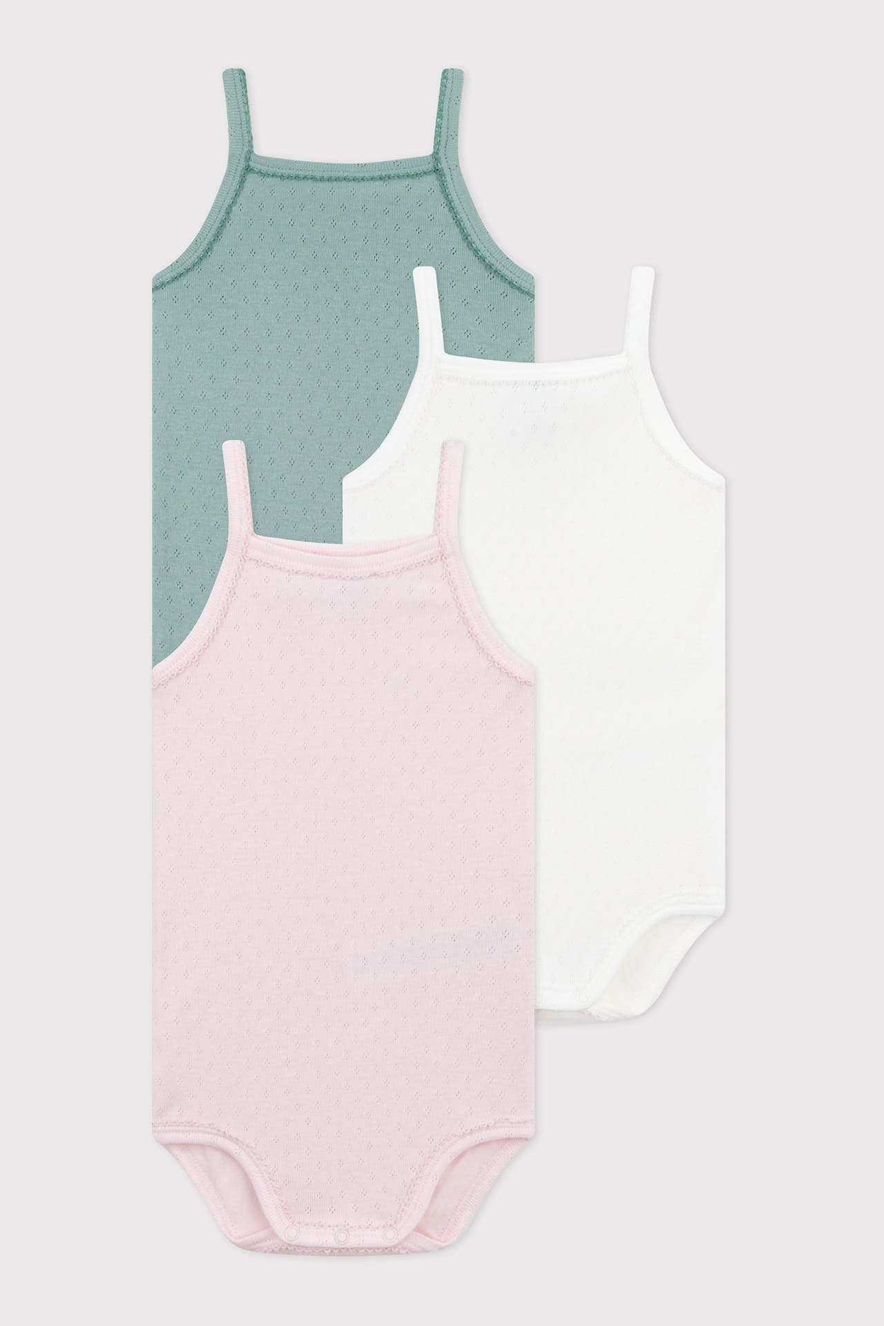 PETIT BATEAU 3er-Pack Bodies mehrfarbig, Bild 1