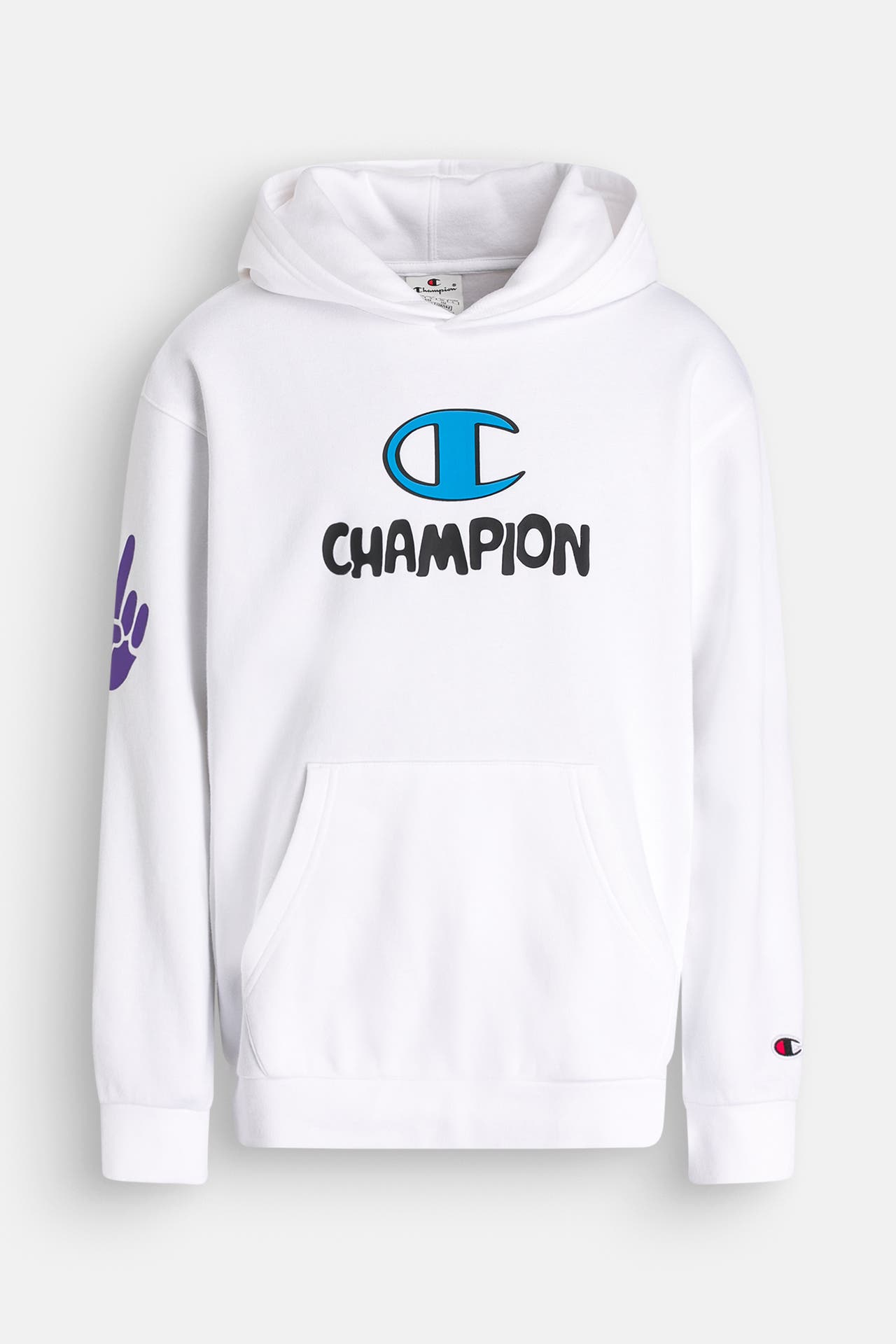 CHAMPION Hoodie weiß, Bild 1