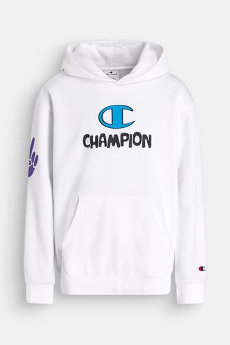 CHAMPION Hoodie weiß