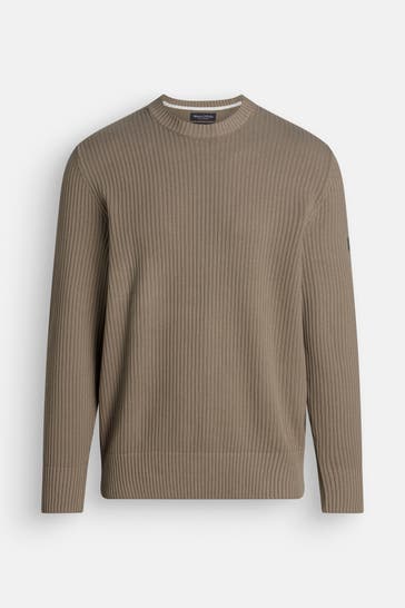MARC O'POLO Strickpullover khaki