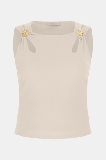 GUESS Top 'Zama' creme