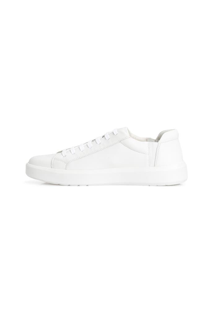 Geox leder sneaker clearance