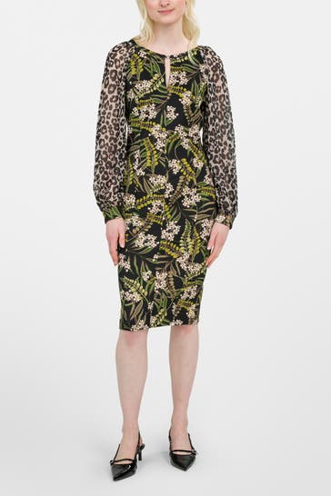 MARC CAIN Casual-Kleid gemustert