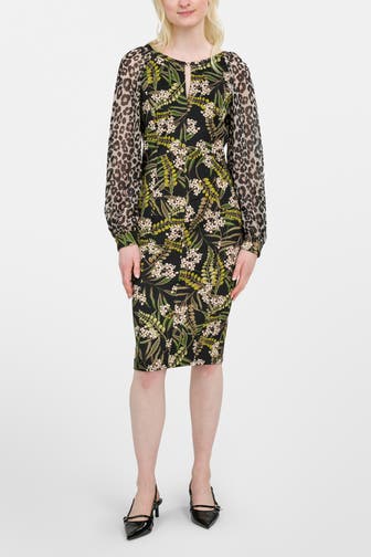 MARC CAIN Casual-Kleid gemustert