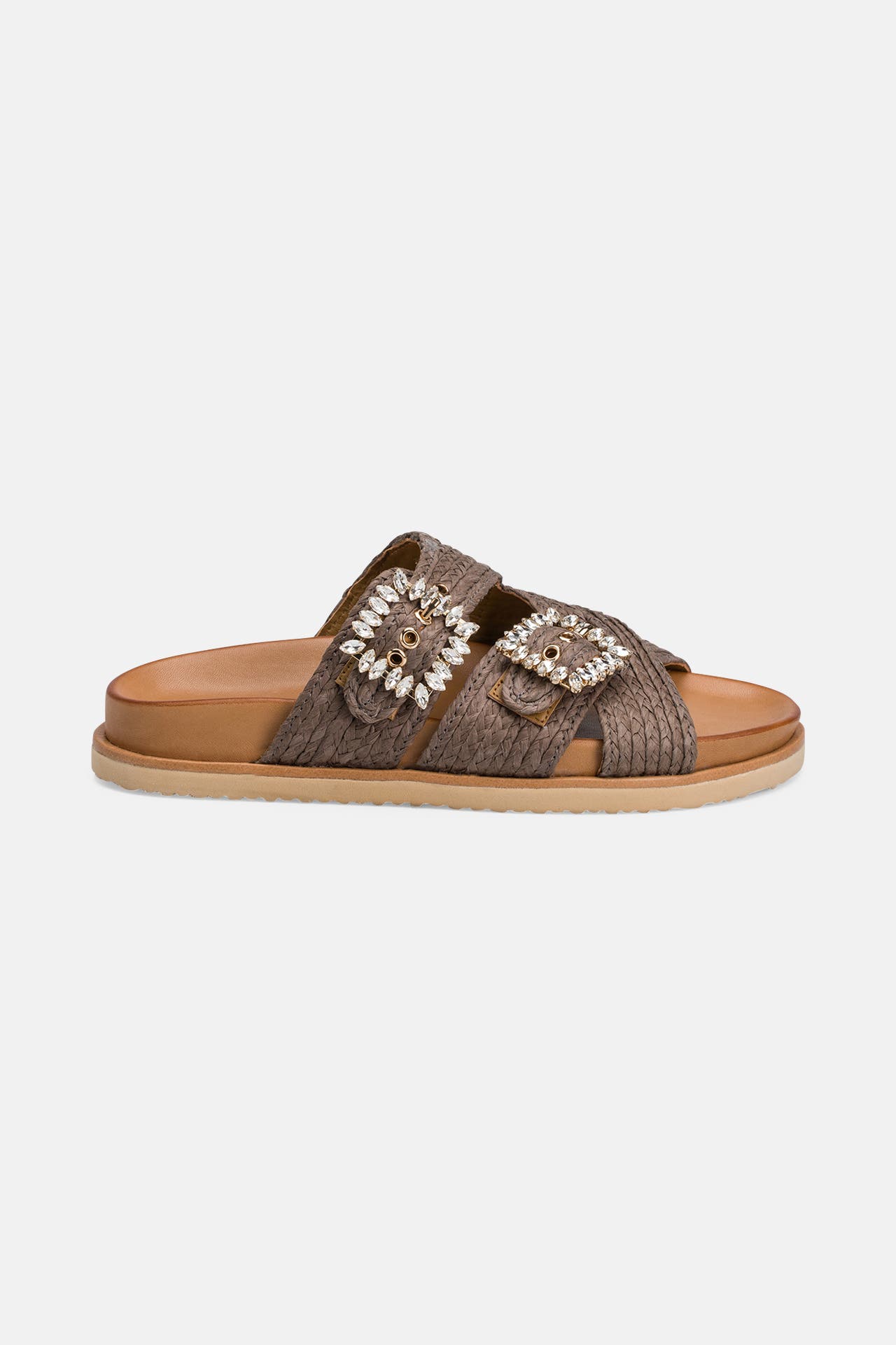 INUOVO Pantoletten taupe, Bild 1