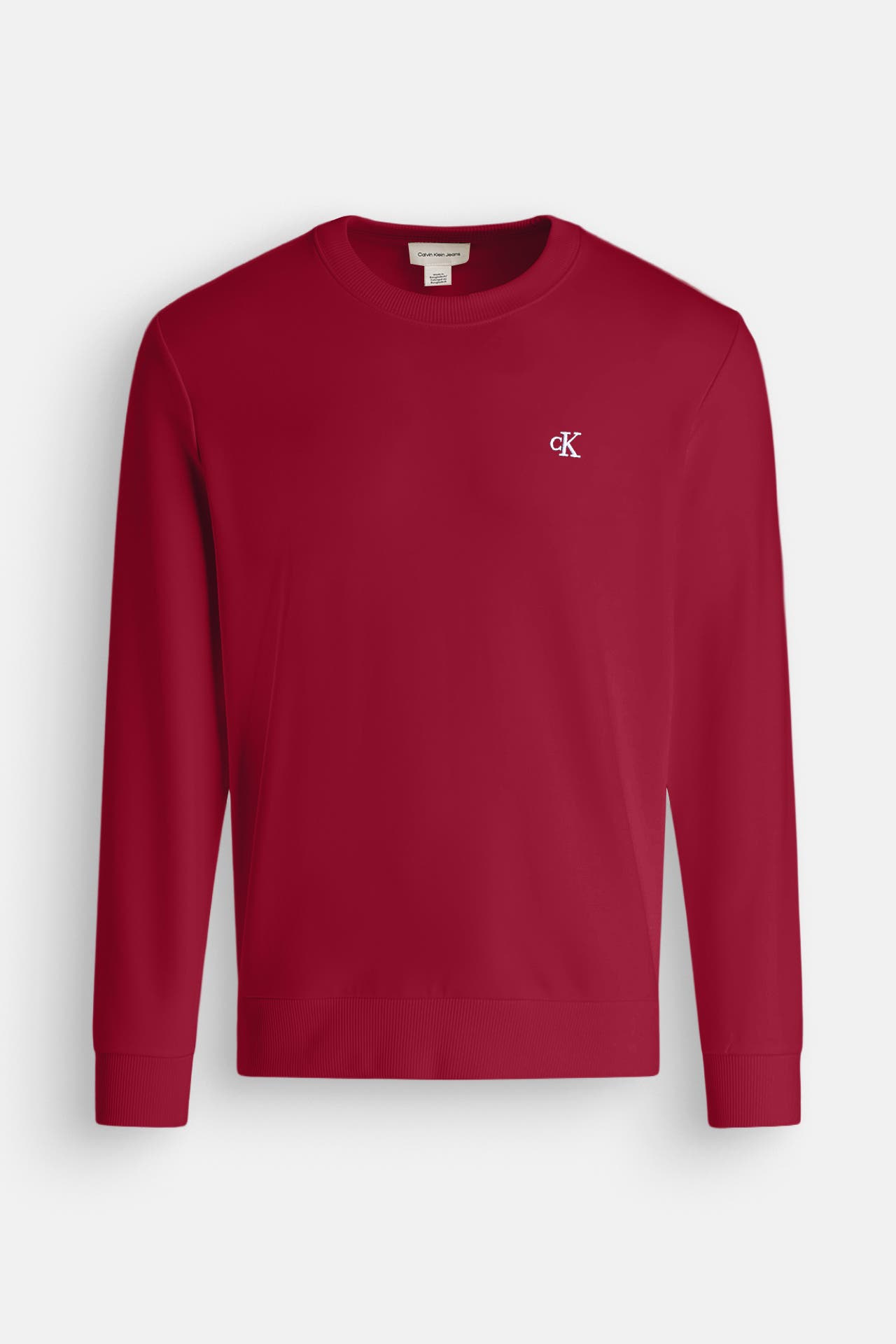 CALVIN KLEIN Sweatshirt burgunder, Bild 1