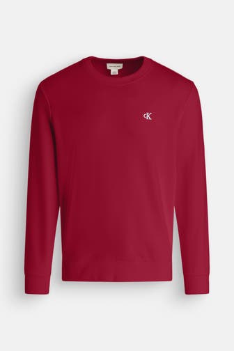 CALVIN KLEIN Sweatshirt burgunder