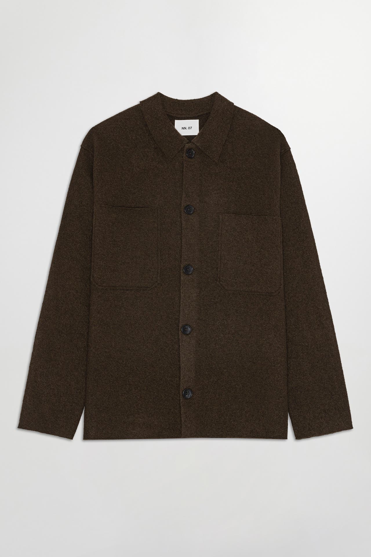 NN07 Wolljacke dunkelbraun, Bild 1