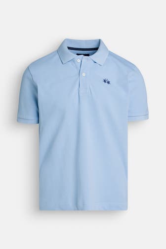 LA MARTINA Polo-Shirt hellblau