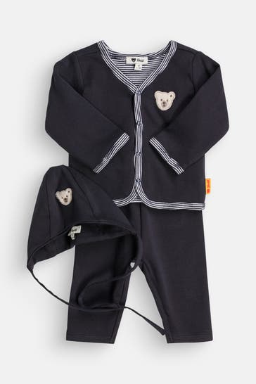 STEIFF Set: Jacke, Sweatpants & Mütze
