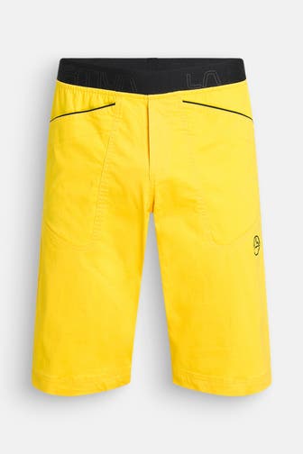 LA SPORTIVA Funktions-Shorts 'Flatanger' sonnengelb