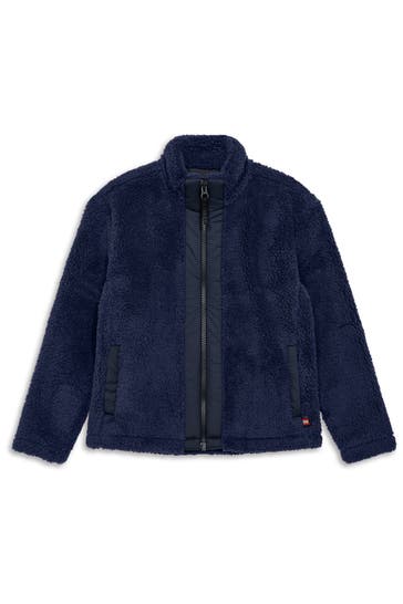 LEGO WEAR Teddy-Fleecejacke 'LWSaku' navy