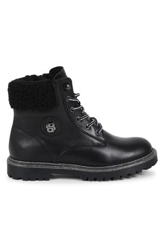 BOSS Schnürstiefel schwarz