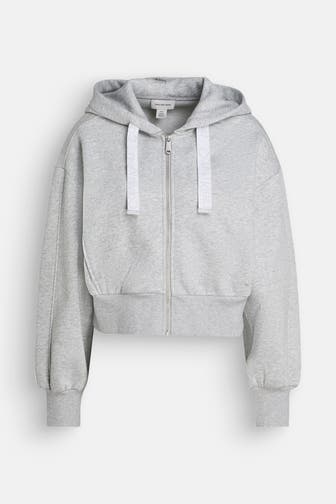 CALVIN KLEIN Sweatjacke grau