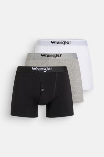 WRANGLER 3er-Pack Boxer Trunks 'Tait' mehrfarbig