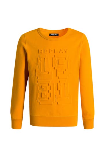 REPLAY Sweatshirt sonnengelb