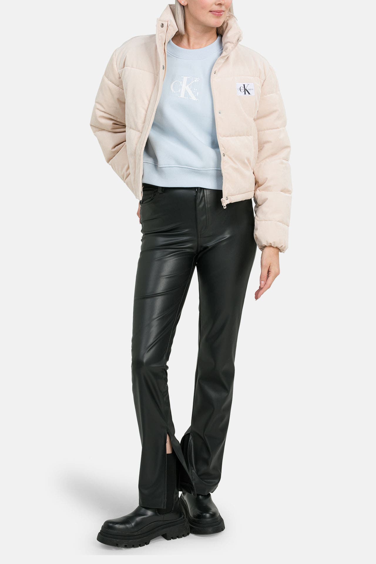 CK JEANS Cordjacke beige, Bild 1