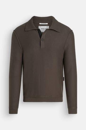 REPLAY Strick-Troyer khaki
