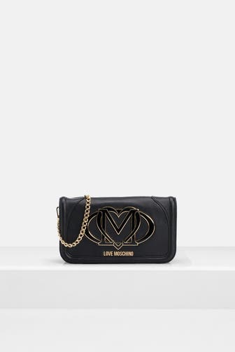 LOVE MOSCHINO Umhängetasche schwarz
