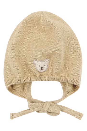 STEIFF Strickmütze beige